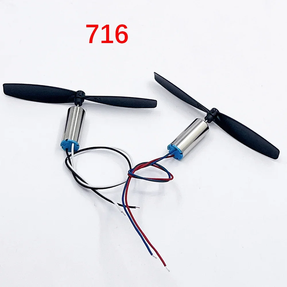 2pcs/lot 3.7V 612 716 720 816 8520 1020 Micro Coreless DC Motors Propellers DIY Helicopter UAV RC DroneUtral-High Speed Engines