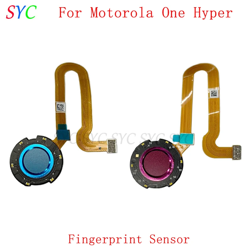 Original Fingerprint Sensor Button Flex Cable For Motorola Moto One Hyper Touch Scanner Repair Parts