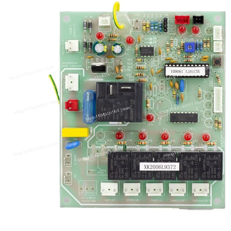 Universal Ice Maker Control Board - Replacement Computer Mainboard for Commercial Ice Machine Brands