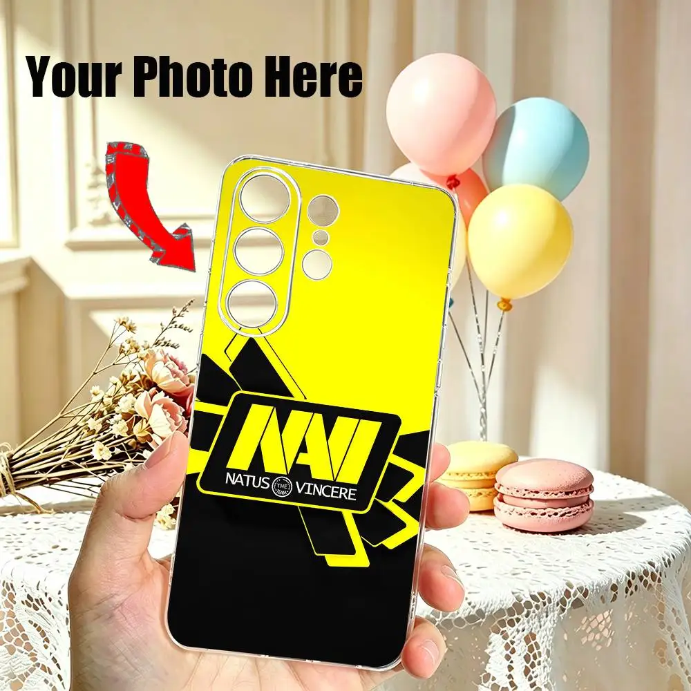 Natus vincure Game CS2 Phone Case Transparent Silicone Soft For Samsung S25,S24,S21,S22,S23,S30,Ultra,S20,Plus,Fe