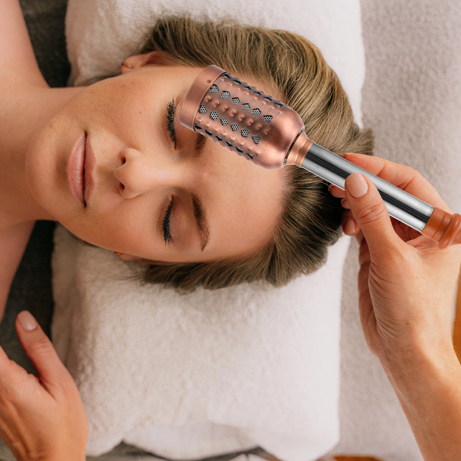 

Бронзовый большой портативный ручной инструмент для моксибустии, бездымный нагревательный стержень для моксибустии