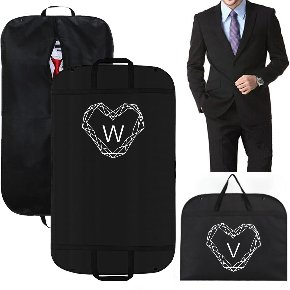 Clothing Covers Moisture-Proof Suit Coat Dust Cover Diamond Printing Wardrobe Hanging Garment Bags Storage Bag Clothes Organizer