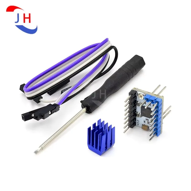 1PCS TMC2209 3D printer motherboard mute driver module TMC2209 V3.0 V2.1 kit UART interface heat sink screwdriver board
