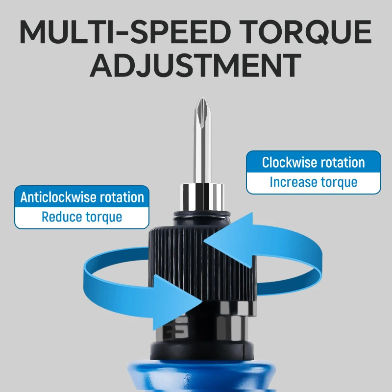 A-BF Brushless Electric Screwdriver 110V-240V Fully Automatic Adjustable 80W Industrial Grade Power Tools Household Repair