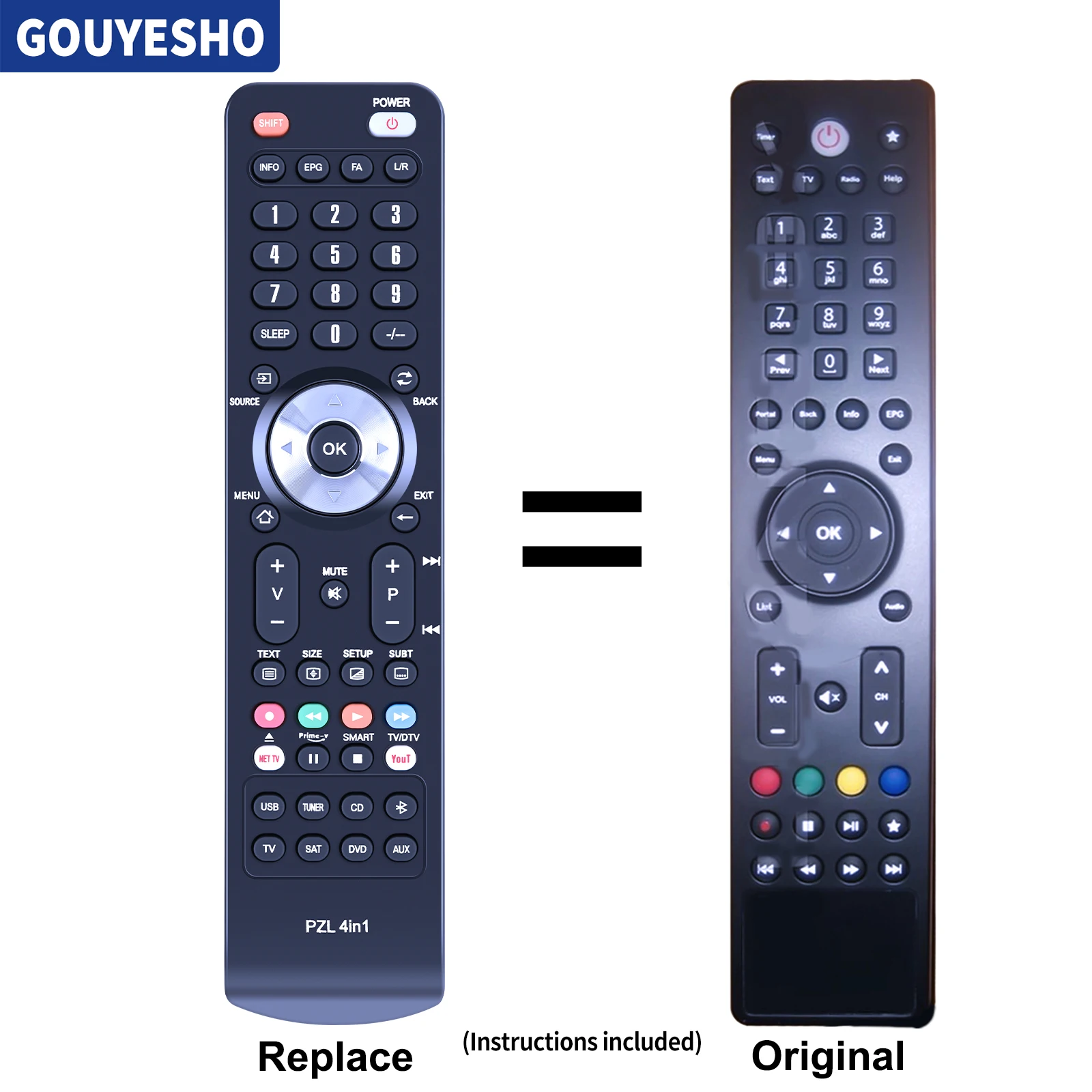 

New Remote Control for Xtrend ET6500 ET-6500 Et 6500