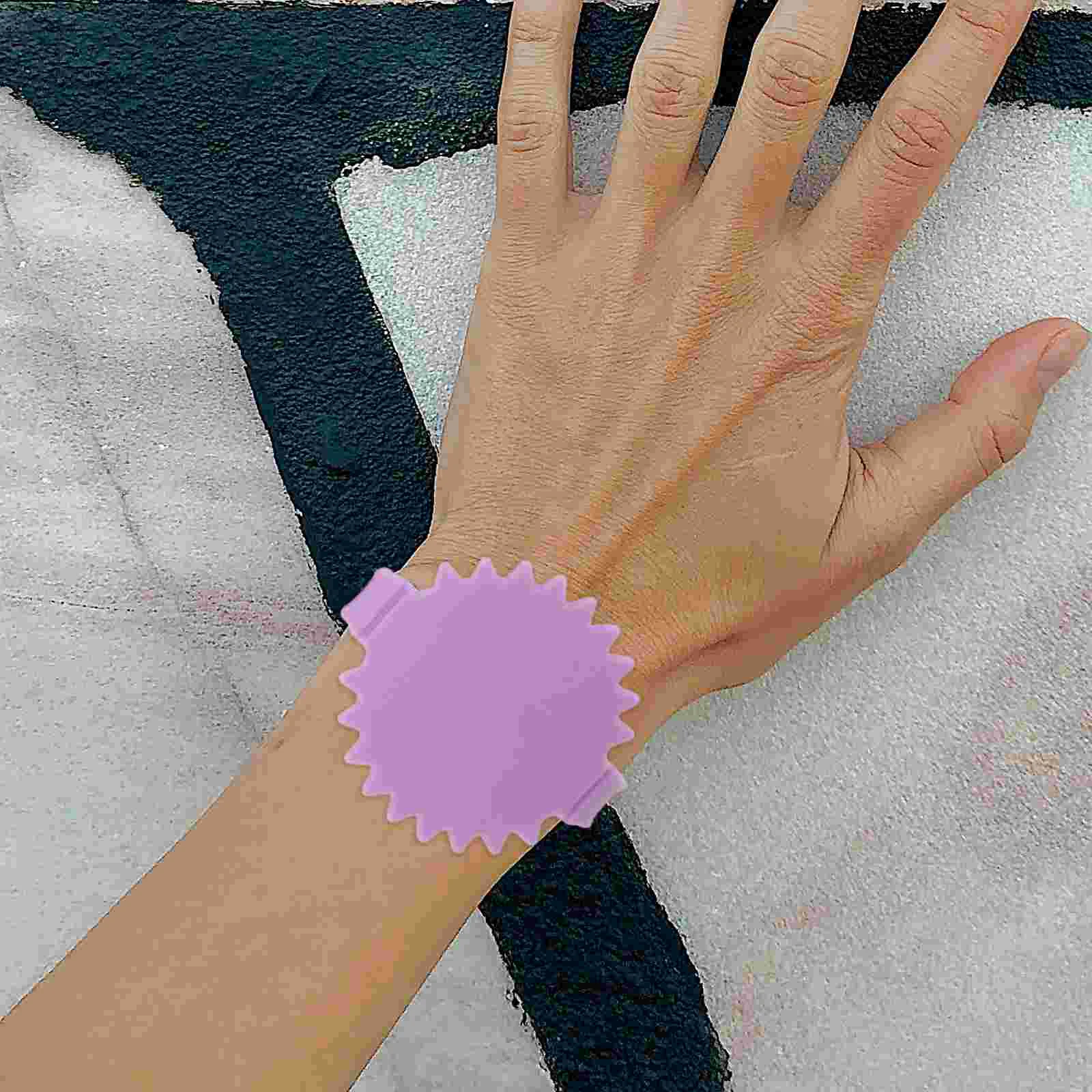 3 uds pulsera notas cuadernos reloj en forma de cinta correa de reloj reutilizable escritura Gel de sílice suministros de enfermera usables