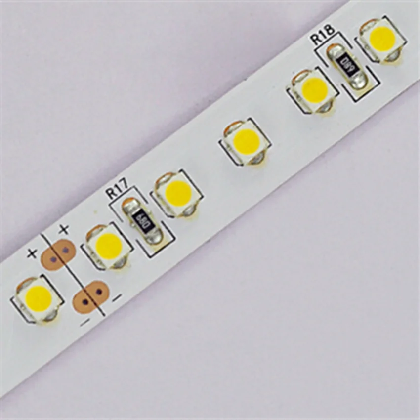 Free Shipping Hot Selling DC24V SMD2835 120led 4000-4500k natural white  IP20 non waterproof high brightness  LED strip light