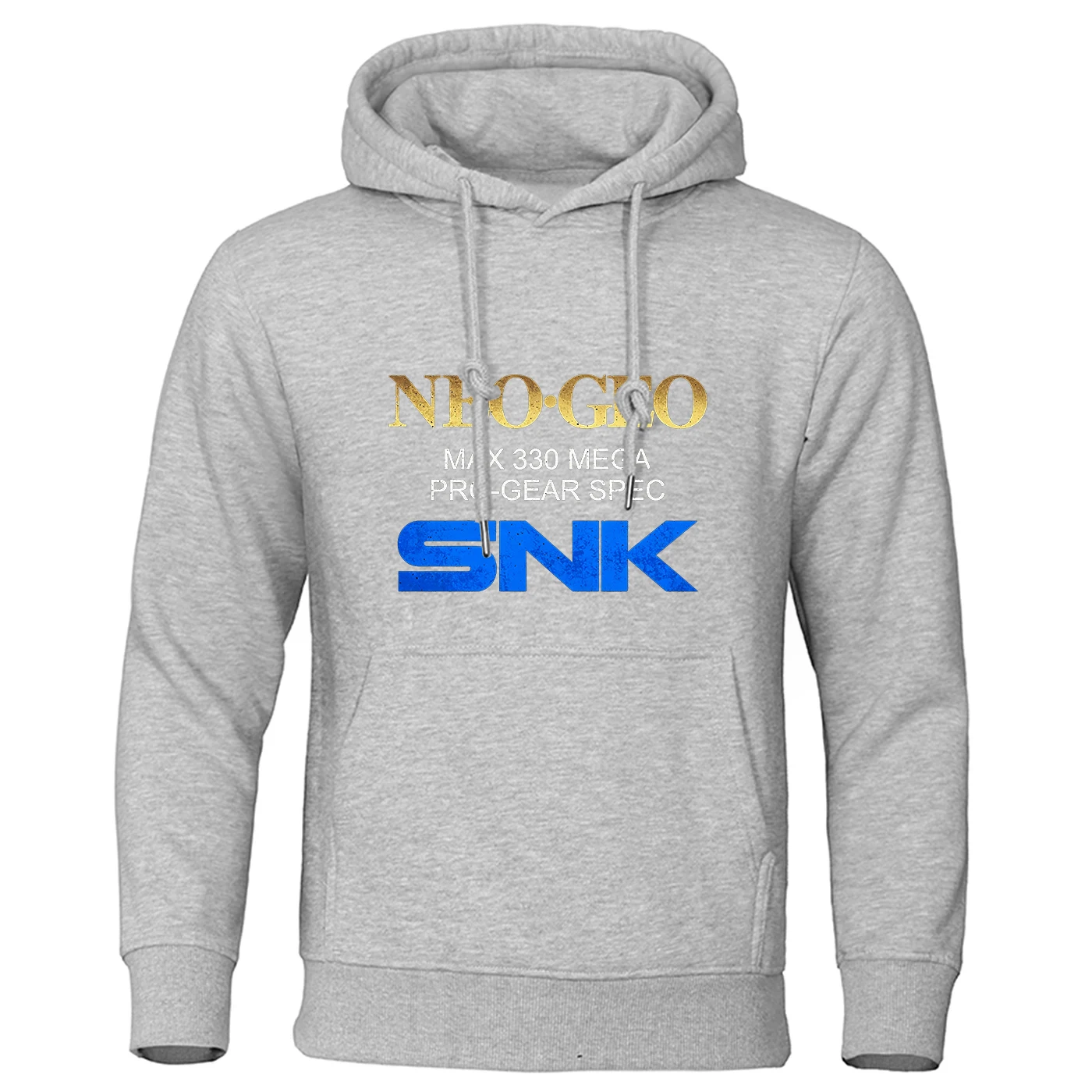 2026 Spring And Autumn Men's Premium Fabric Skin-friendly Hoodies Neo Geo Pro Gear Spec Graphics Logo Print Leisure Hooded Coat