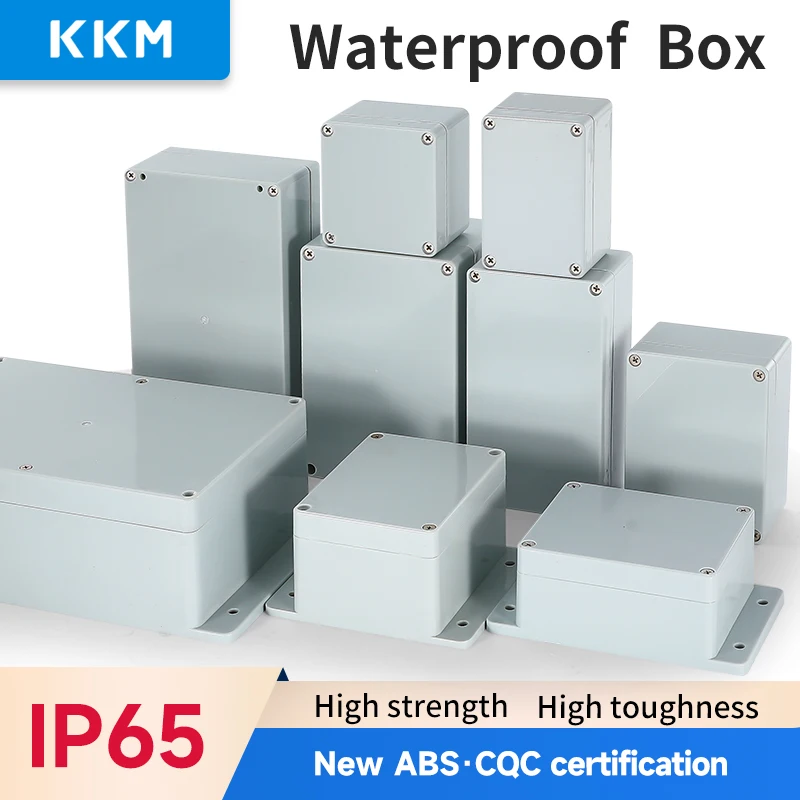 F Series Plastic ABS Junction Box Screw Cable Custom Waterproof Junction Box Ip65 Outdoor Electrical Junction Box Enclosure