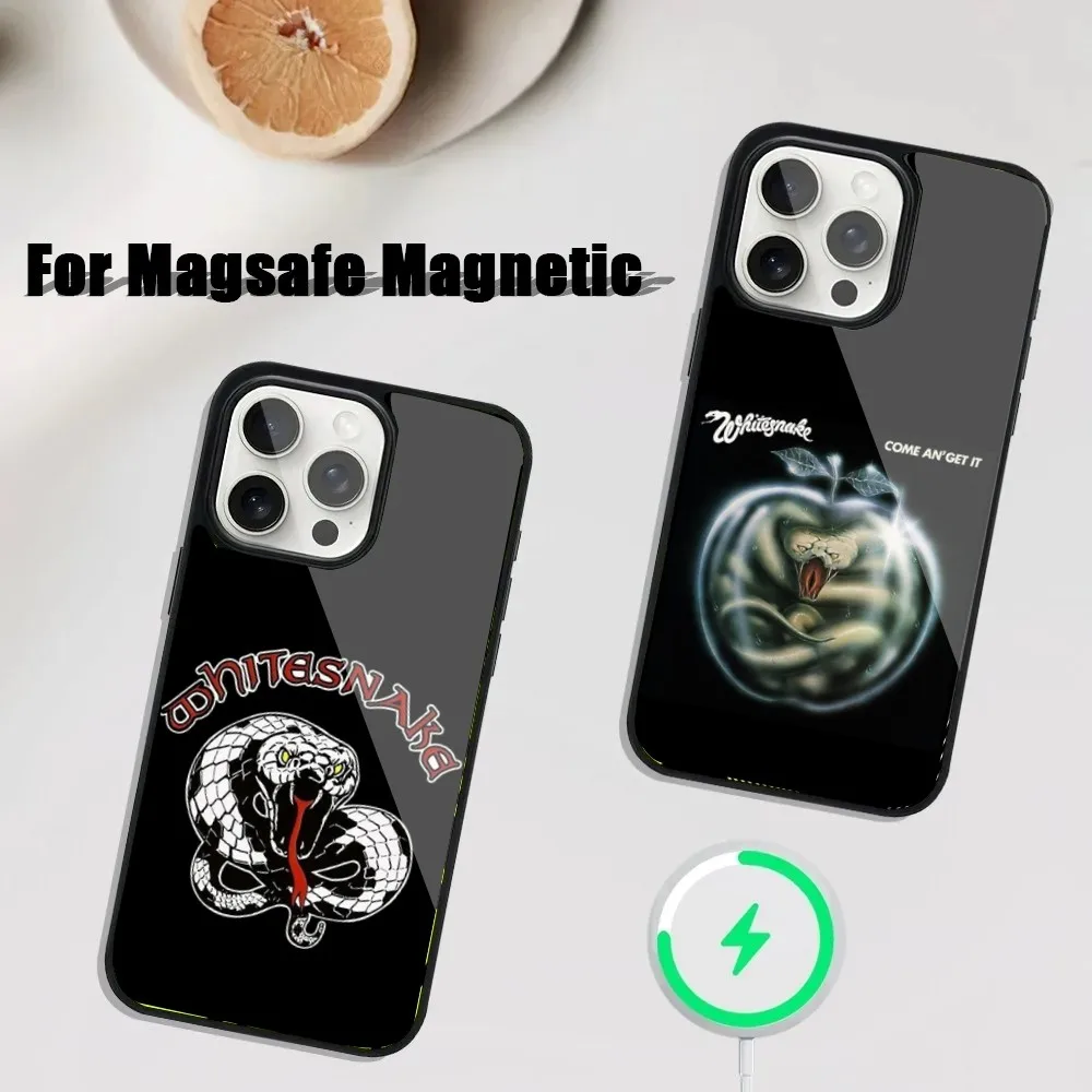 Music Band Whitesnake Lovehunter Phone Case For iPhone 16,15,14,13,12,11,Plus,Pro,Max Mini Magsafe Magnetic Wireless Charging