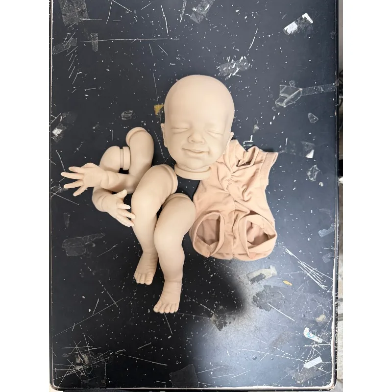 20inch Unfinished Unpainted Blank Color Reborn Doll Kit Alica Baby Cute DIY Doll Parts