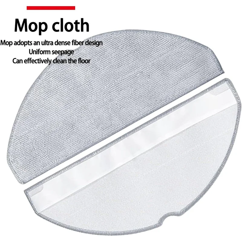 AT28-2 conjunto para xiaomi robô aspirador de pó s20/d106 peças principal escova lateral filtro hepa mop pano peças reposição kit