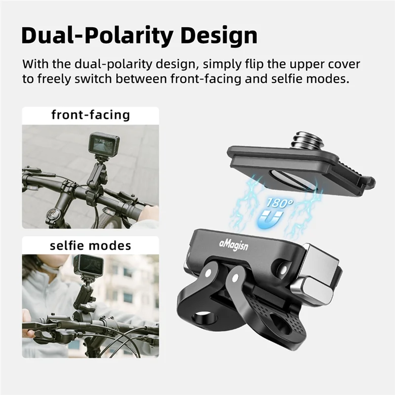 

-N07R AMAGISN Quick Release Magnetic Adapter Magnetic Quick Release Adapter Fordji OSMO Action 5 Pro Action Camera Accessories