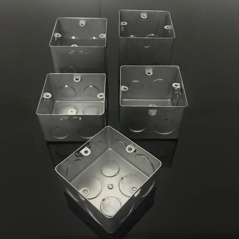 Type 86 Concealed Bottom Wire Box H60/70/80/100 Stretching Box Metal Galvanized Junction Box
