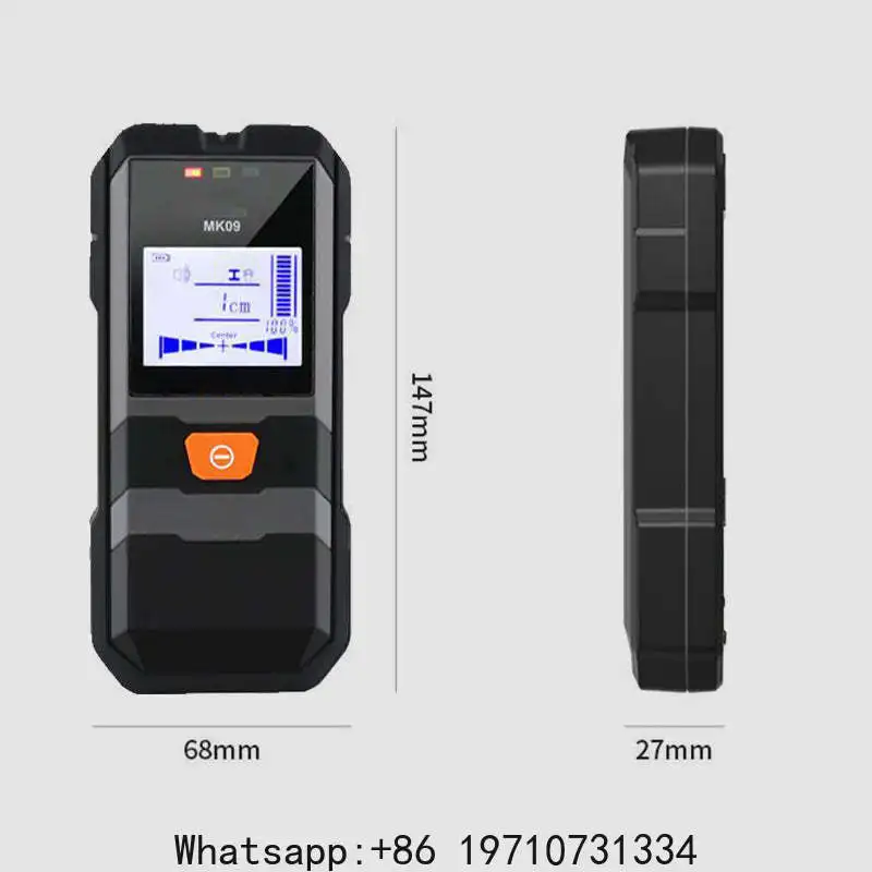 Multi-Function Wall Metal and Wire Detector LCD Display Wall Detector Live Wires Cable PVC Water Pipe Metal Finder Scanner