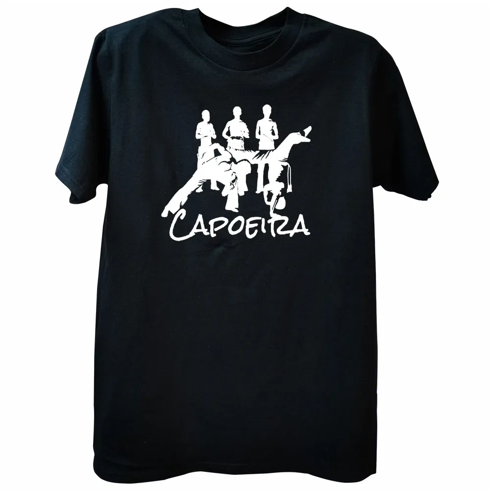 Funny Brazilian Capoeira Martial Arts Sport T Shirts Graphic Streetwear Short Sleeve Harajuku  Casual Customize T-shirt