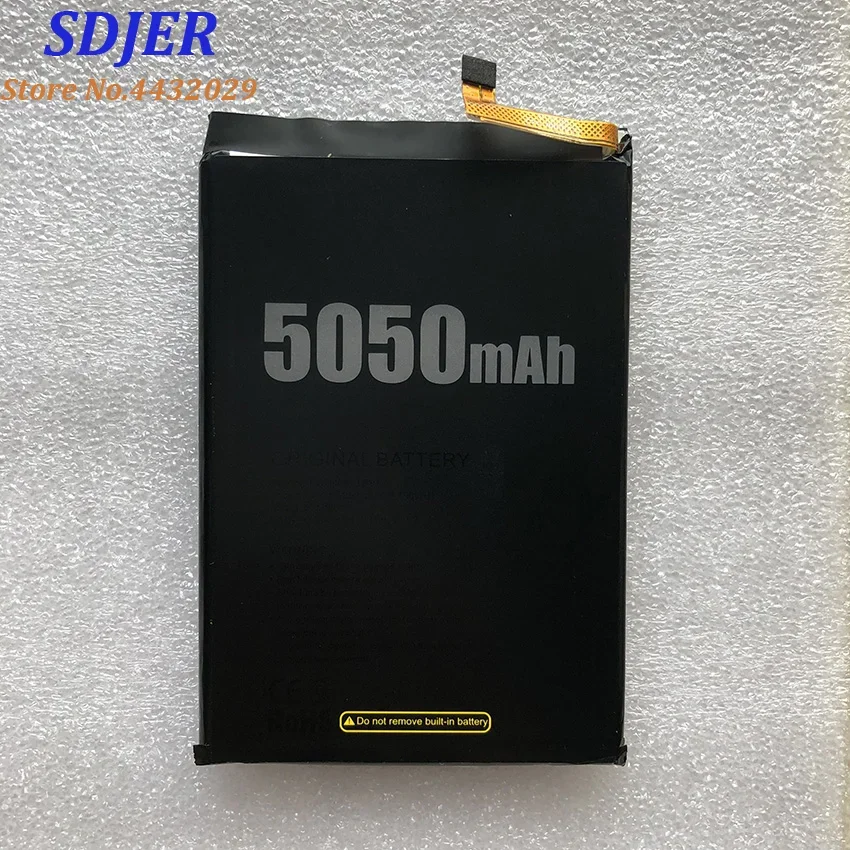 100% New Original Doogee BL5000 Battery Replacement 5050mAh Smart Phone Parts backup battery for