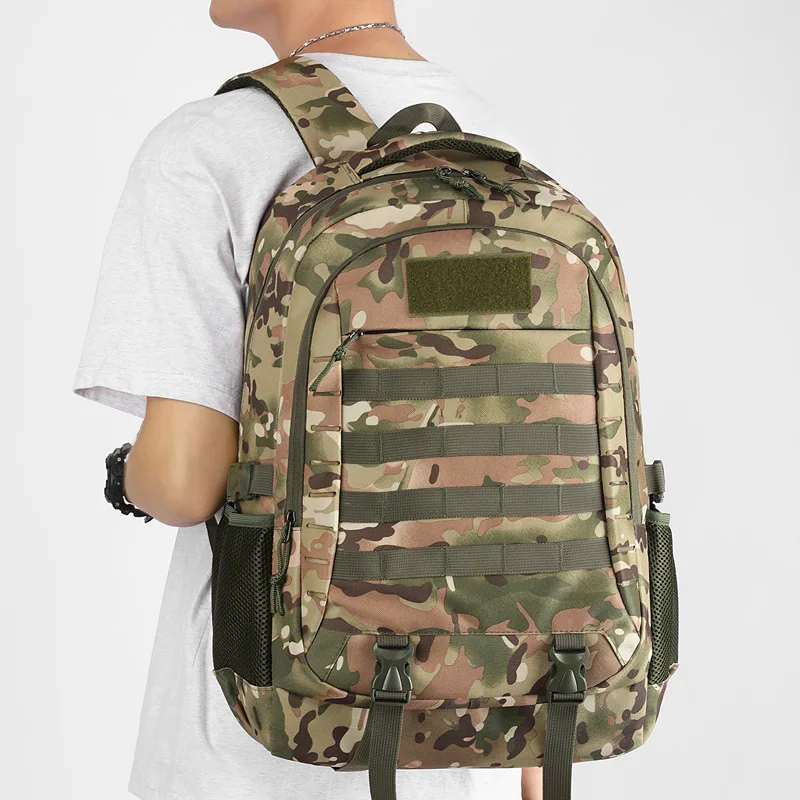 

Уличный тактический рюкзак для путешествий и скалолазания, камуфляжный дизайн, многофункциональная сумка на двойное плечо большой вместимости