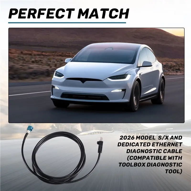 ABQB-2026 Car Diagnostic Cable Ether-Net For Toolbox For Tesla