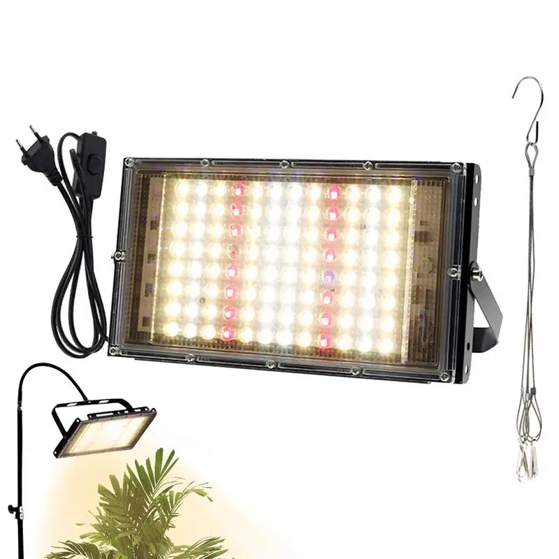 Lampa fito 100W Fitolampa dla roślin Pełne spektrum Led Cultivation Plant Grower Indoor Led Grow Light Plant Hydroponic Lamps