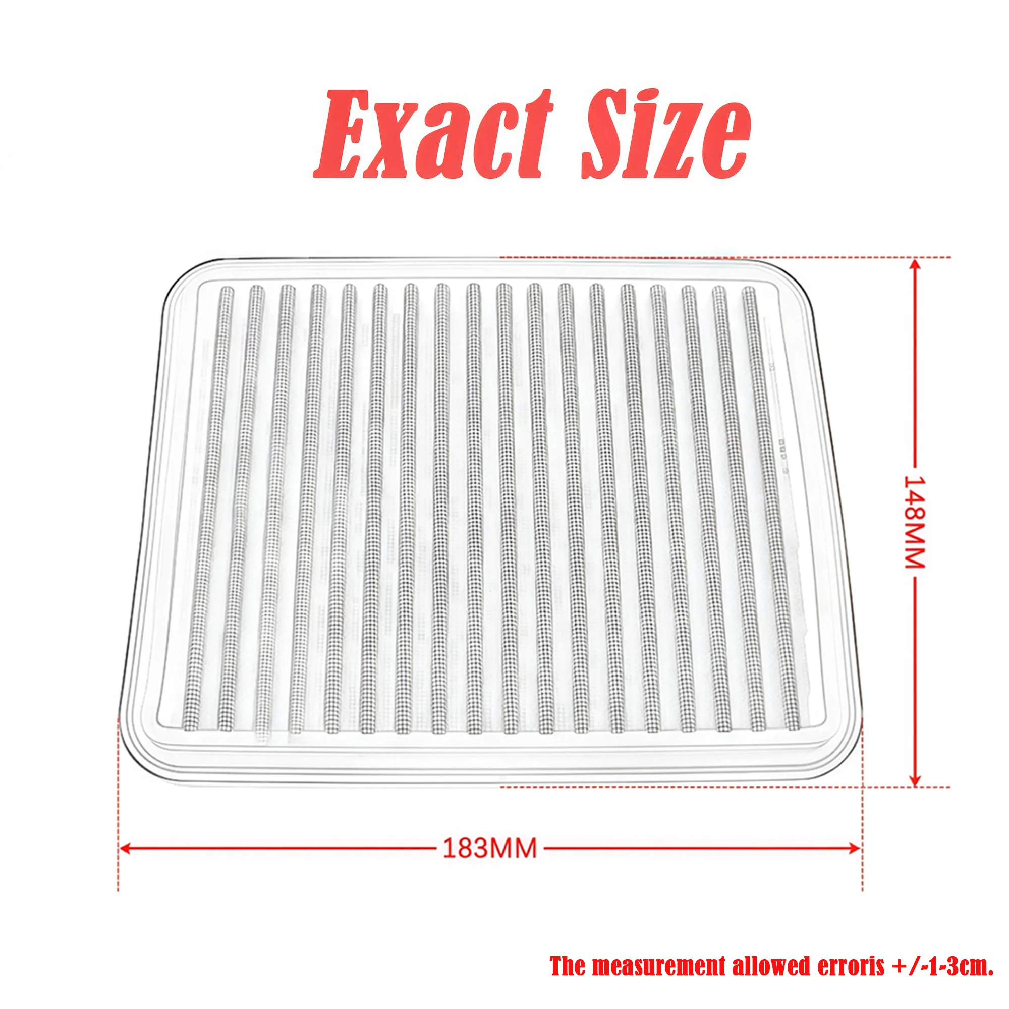 2pcs Motorcycle High Flow Air Filter For Ducati Panigale Streetfighter 1100 Multistrada 1200 V4 Engine Air Intake Filter Element