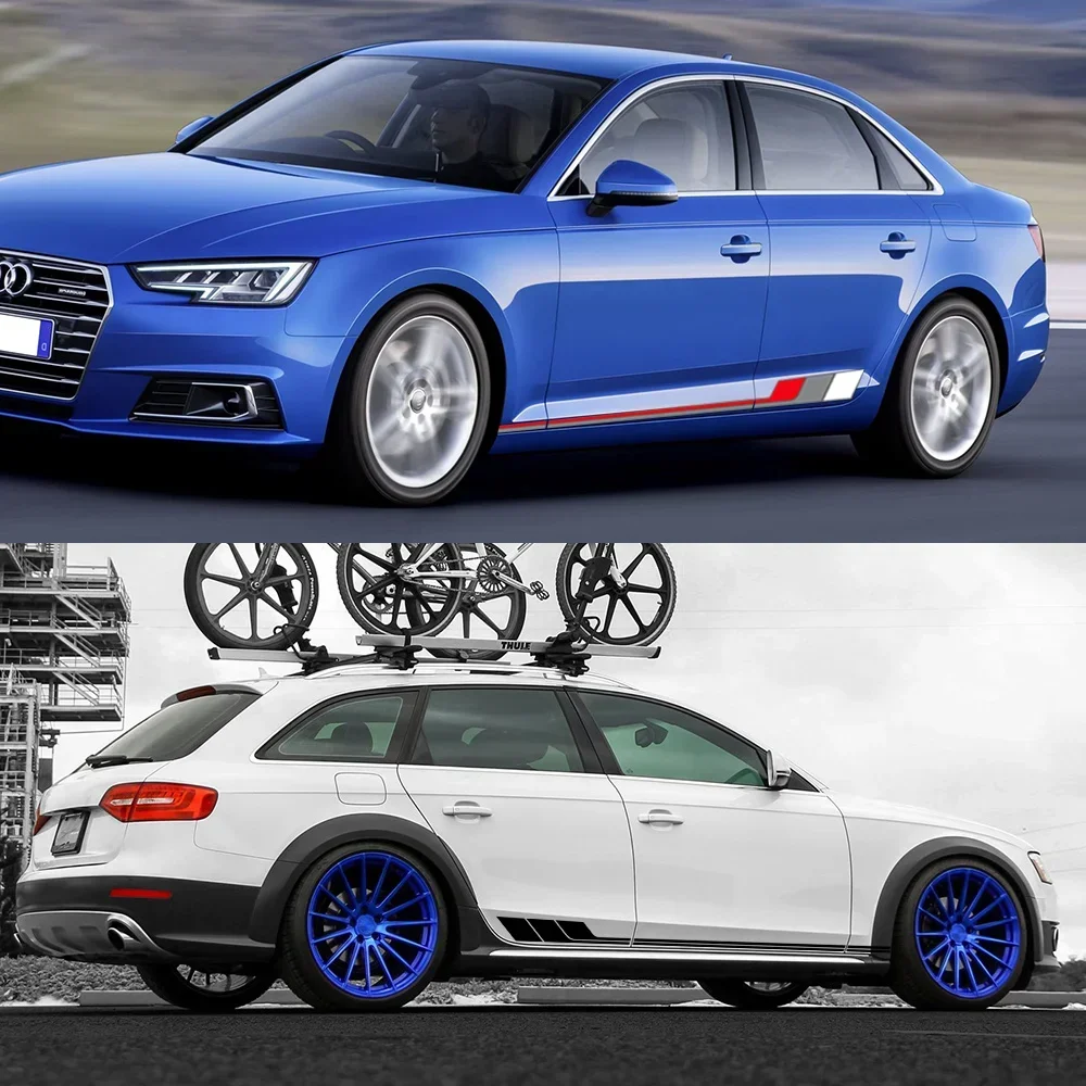 

1set "Sporty Striped" Car Sticker Set Motorcycle Decal for Vehicle Aesthetic Upgrade & Racing Expression