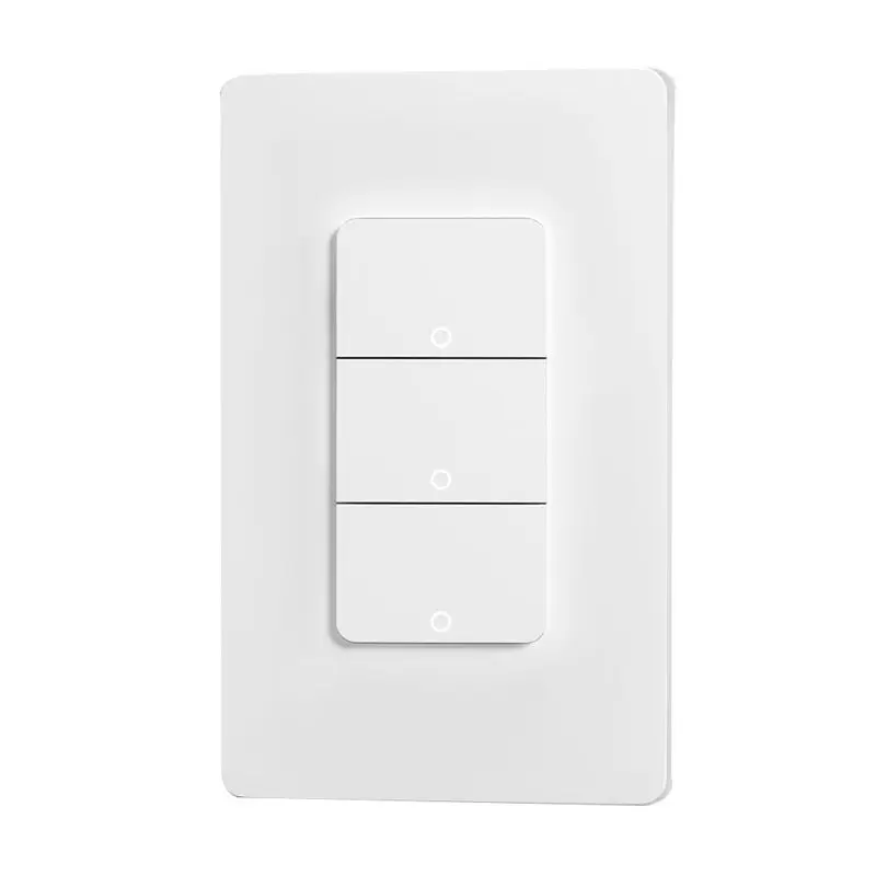 

Универсальный выключатель AS94-Tuya Zigbee (однопроводной/беспроводной) с дистанционным управлением и таймером, кнопочный настенный выключатель типа 120, вилка стандарта США