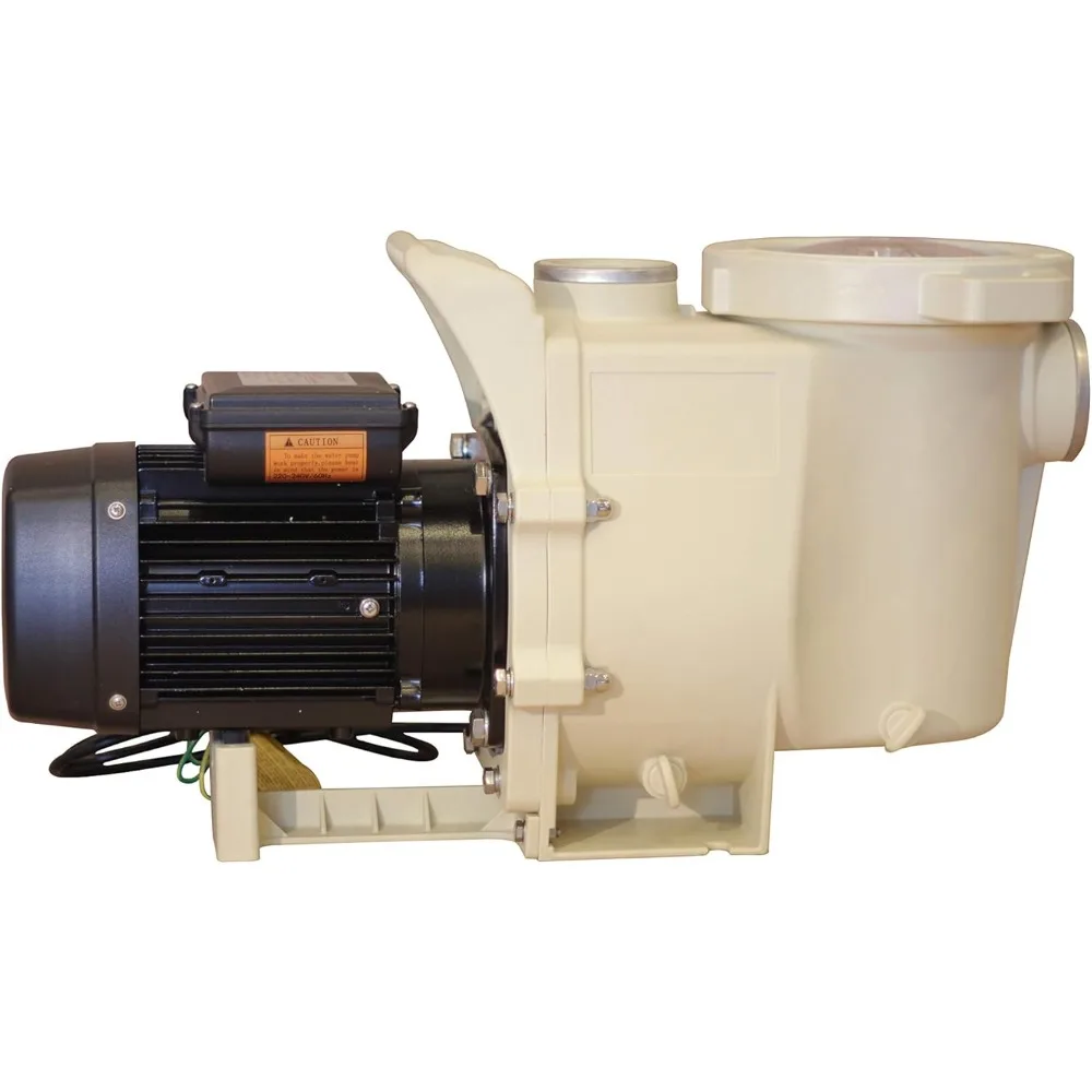 1.5 HP Swimming Pool Pump for In Ground Pools and Spas, High Efficiency Single Speed Motor with Clear Top Lid, Water Pump