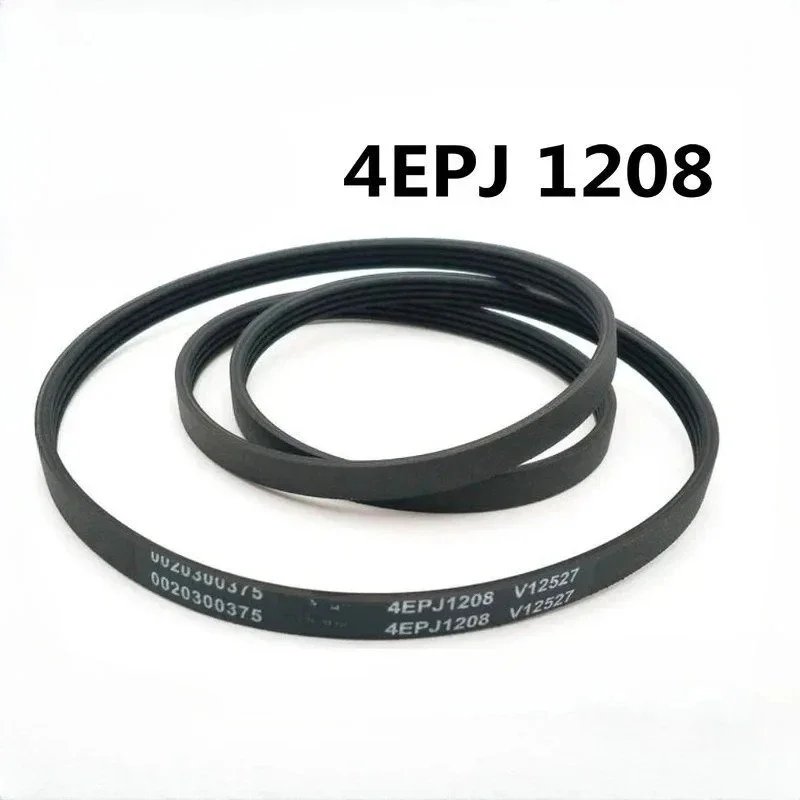 2Pcs 1208 J4 0020300375 5EPJ1208 for washing machine drum belt