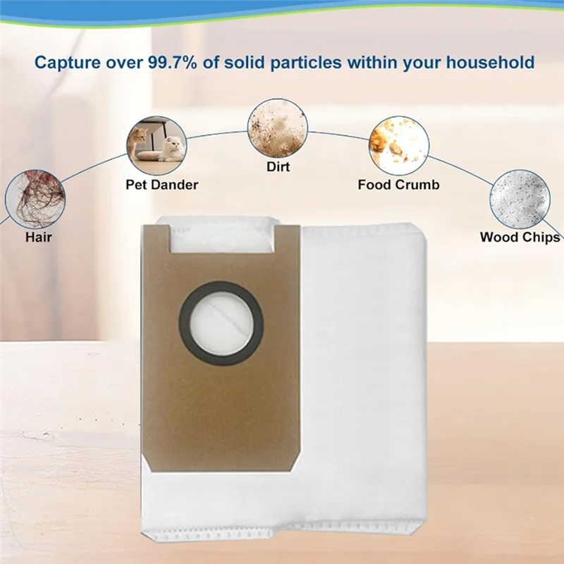 ABRB-24PCS 交換スペアパーツ AIRROBO T20 ロボット掃除機サイドブラシ Hepa フィルターダストバッグアクセサリー