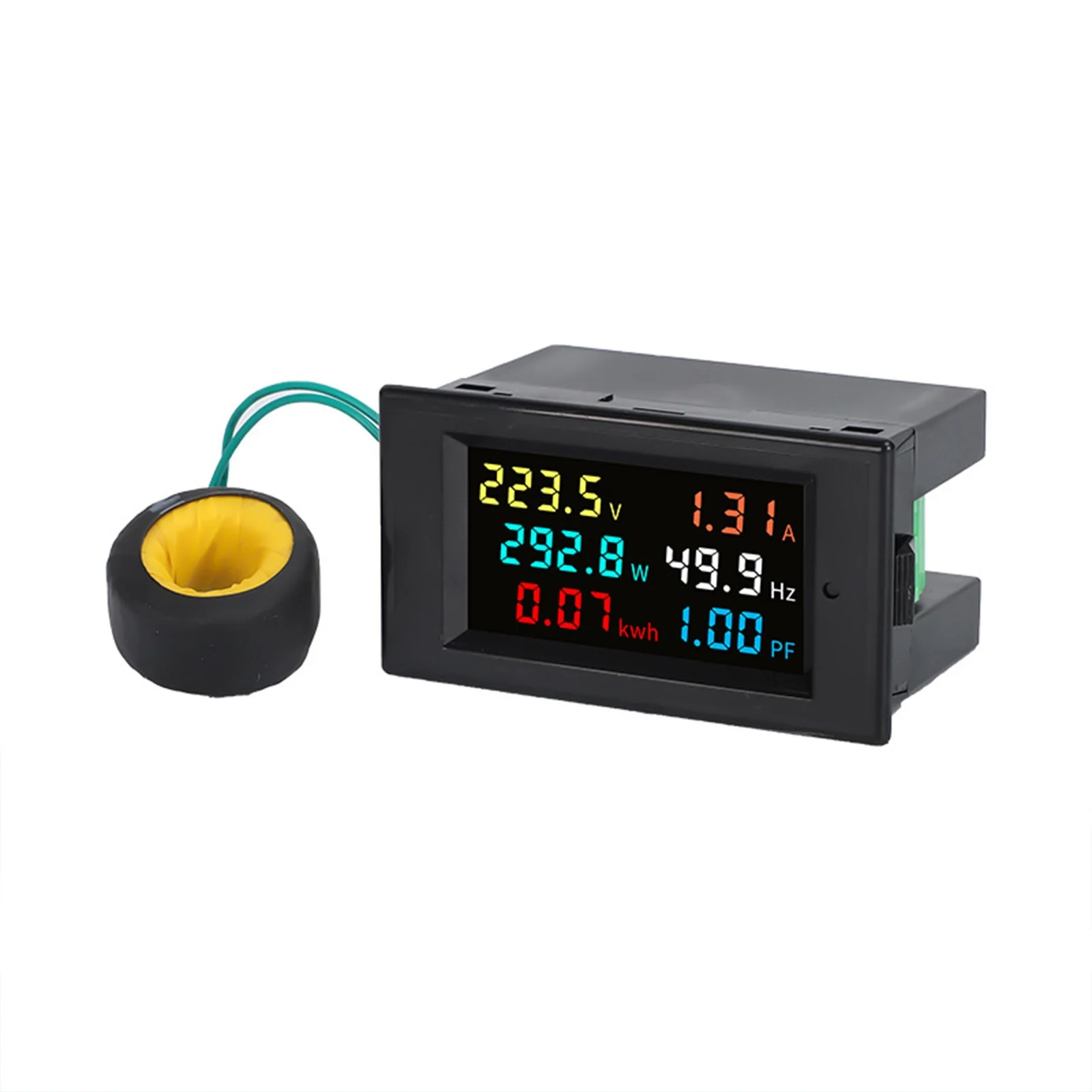 Multifunctional AC 6-display Electricity Meter Voltage Current For Power Monitor Multi Function Digital Meter Display