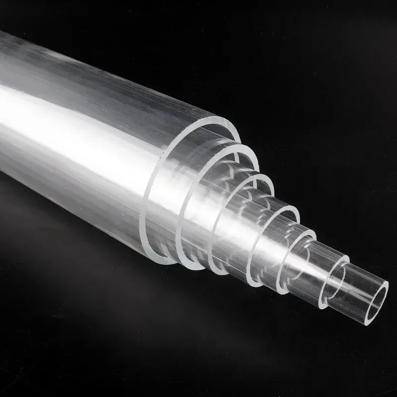 OD 4-38mm High Transparent Acrylic Tube 305mm Clear Plexiglass Pipe Fish Tank Aquarium Garden Irrigation