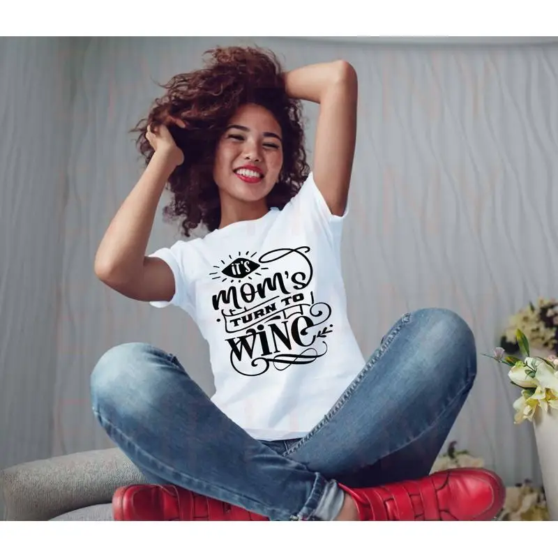 

Женская футболка на день рождения, лицензированная винный любовник, День матери, девичник