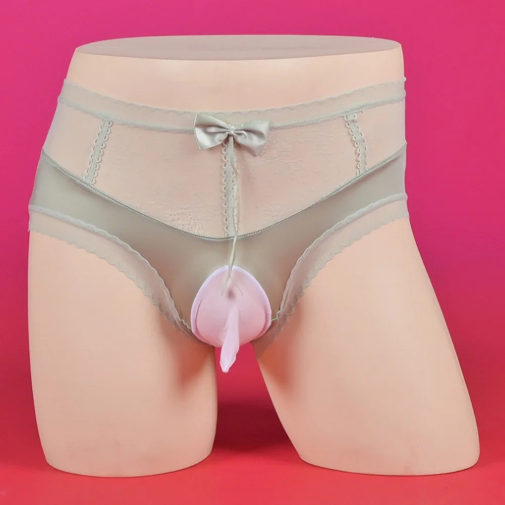 

Men Sexy Briefs Glossy Pouch Breathable Lingerie Ice Silk Mens Sexy Underwear Sexy Tоy Mens Lace Sheer Elastic Underpants Men