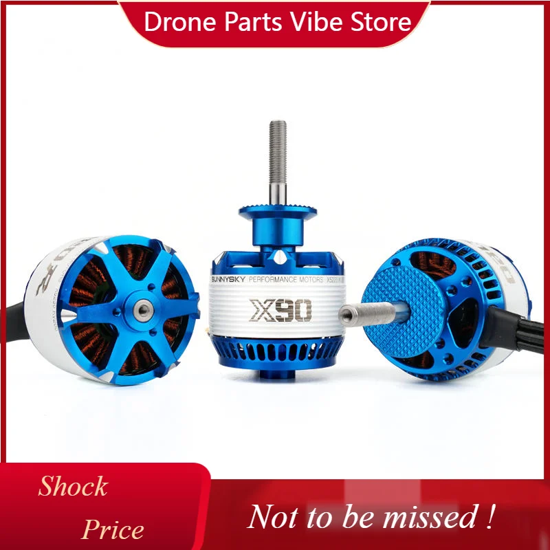 

DPFactory Price SUNNYSKY Fixed-wing Motor X5220 Series III KV380 X90 Lipo 6S Thrust 9.6kg for Aerial Surveying / Mapping