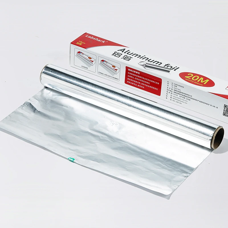 Aluminum foil paper laboratory quality thickening high purity laboratory aluminum foil paper 30cm laboratory tin foil paper.