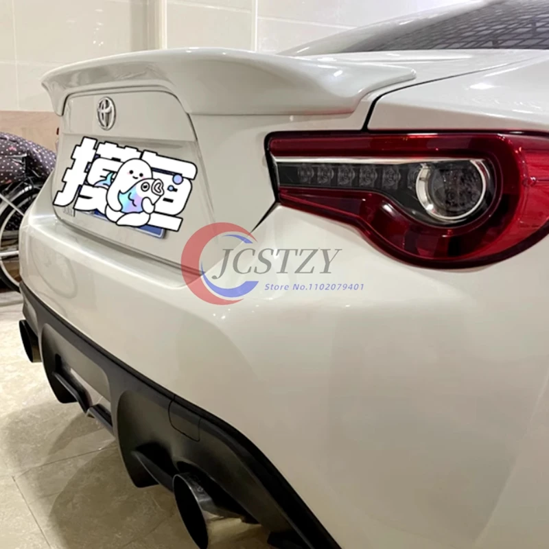 

Грунтовка и краска, автомобильный спойлер TRD, материал ABS для Toyota GT86 BRZ 2012-2017 для GT86/Subaru BRZ