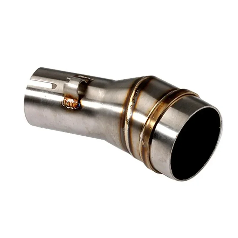 GP Motorcycle Exhaust Pipe Converter Connector Interface Welding Connector Adapter Muffler link pipe 50.5mm to 35.5mm