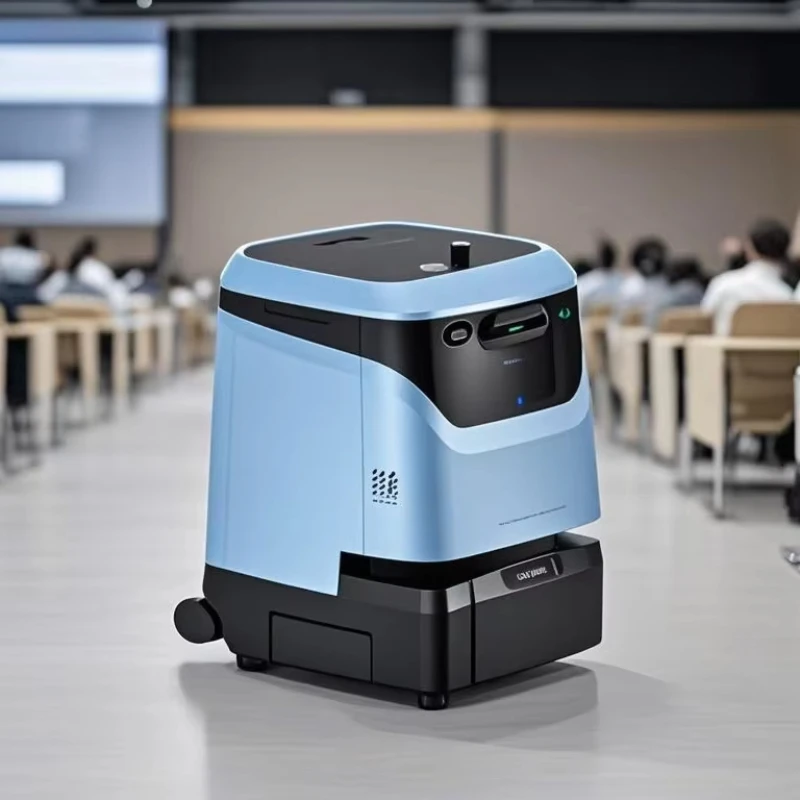 New Generation Commercial Electric Ride-On Floor Sweeper Mopping Robot Disinfecting Function 400mm Scrubbing Width 14L Sewage