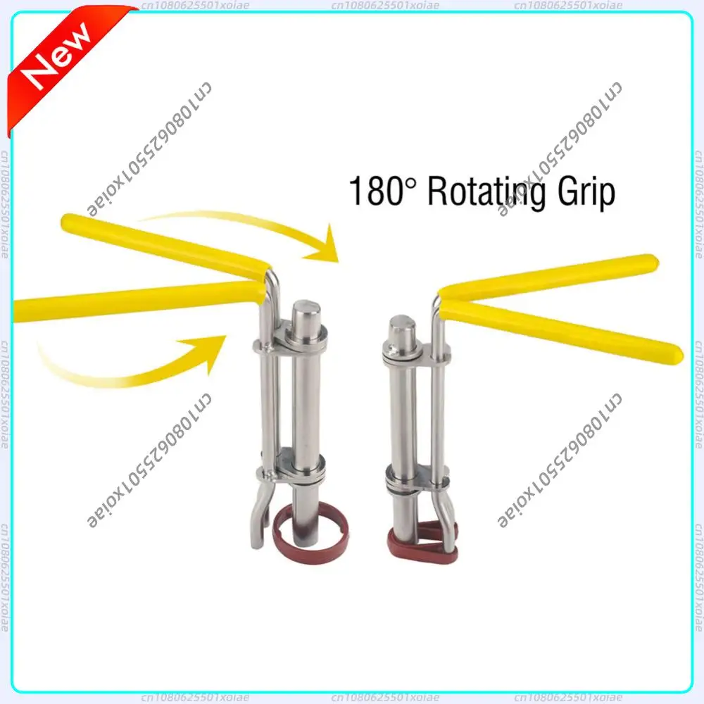 

3Pcs Seal U-Cup Installation Tool Kit Stainless Steel Seal Twistors Install Tool S/M/L Car Seal Installation Tools