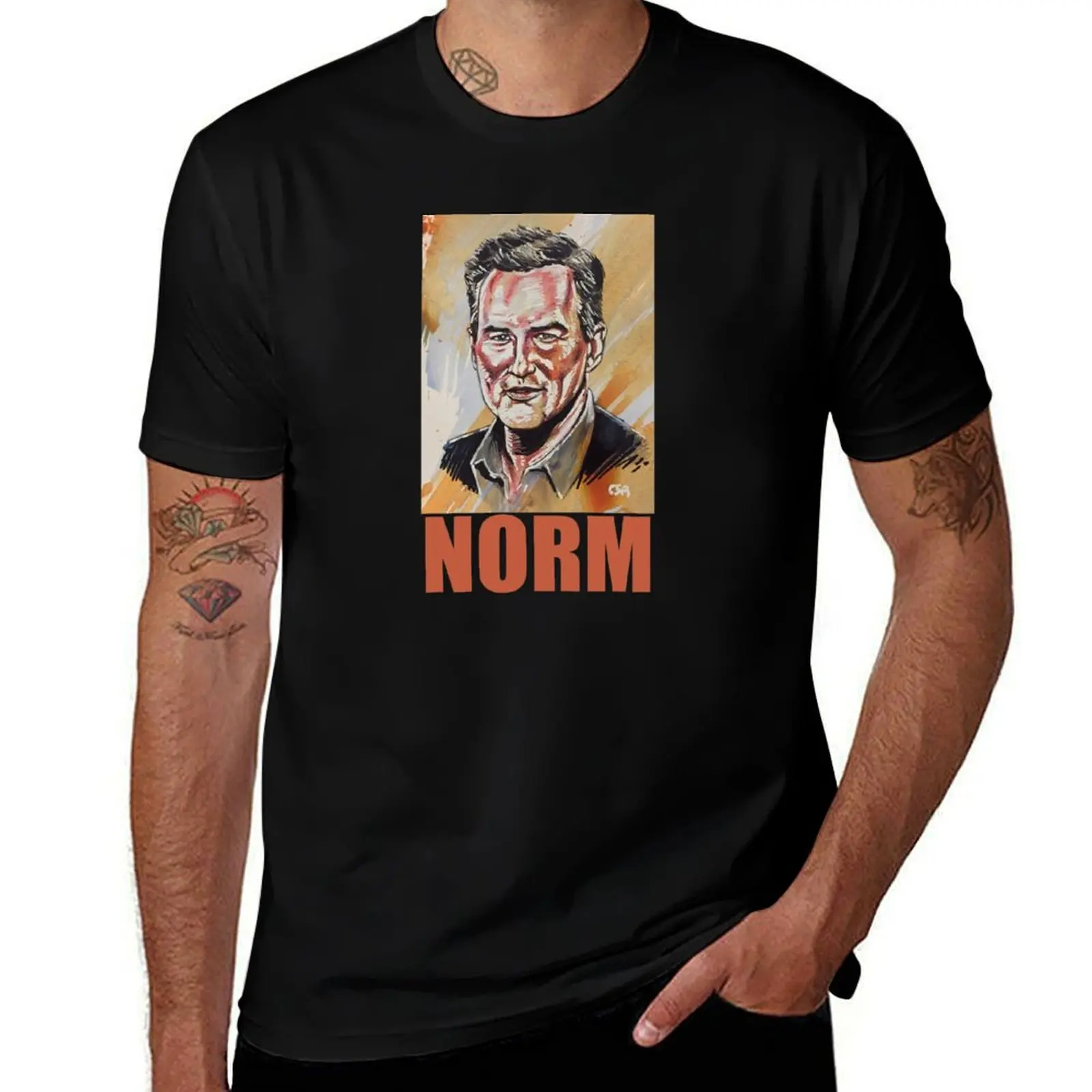 

NORM MACDONALD T-Shirt croswit shirt man customs summer tops kawaii clothes mens graphic t-shirts funny