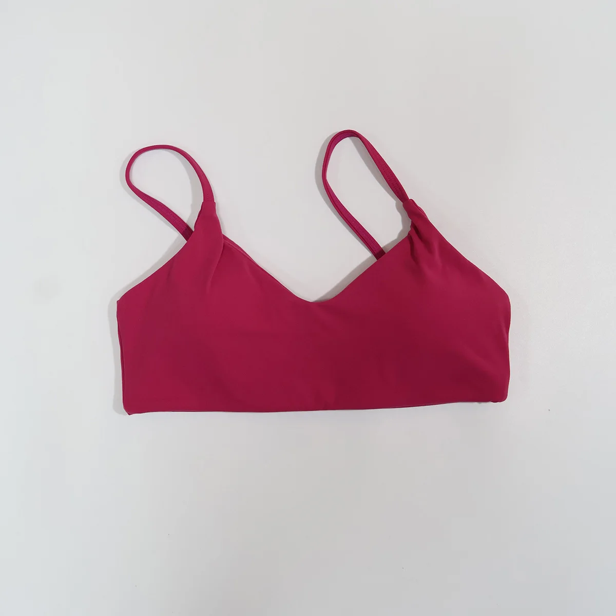 Sommer Damen V-förmiger Bandeau-Sport-BH Rückenfreies Crop-Top für Frauen Gym Workout Yoga Fitness Unterwäsche Sommer Neu – Detail 15