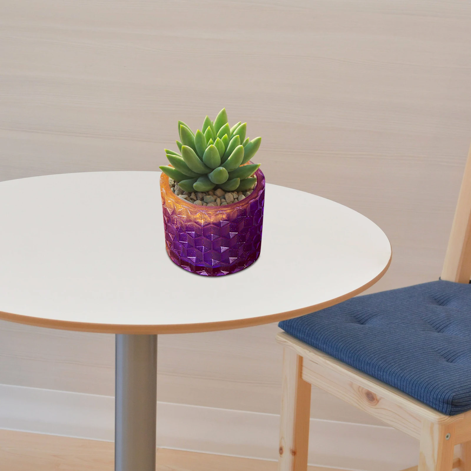 

Silicone Planter Mold Honeycomb Flower Pot Making Epoxy Resin Concrete Molds DIY Craft Decorative Tools Flexible Stable Material
