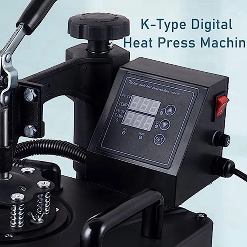 New Heat Press Control Box Replacement Digital Panel Accessory Machine 1400W Temperature Controller 110V US Plug