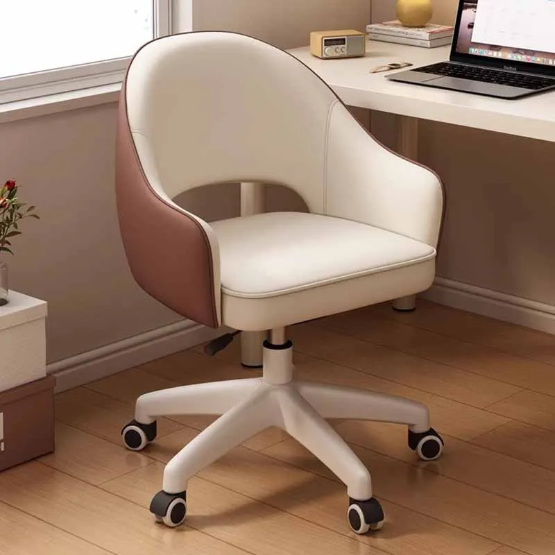 Kursi Kantor Eksekutif generik berputar tahan air lucu malas kursi kantor ergonomis furnitur kereta bayi lucu