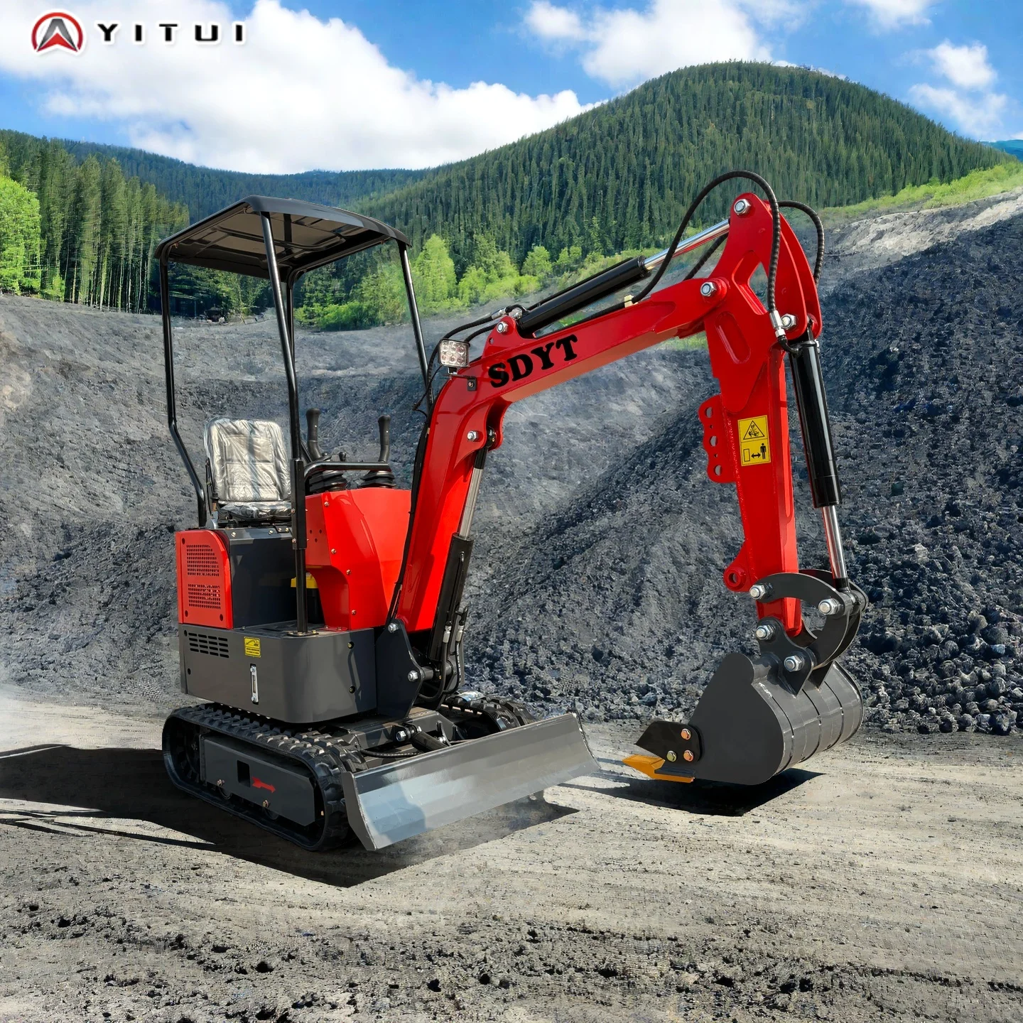 

1.2 ton Mini Excavator Customized Chinese Made Diesel Engine Powerful And Of High Quality Mini Excavator