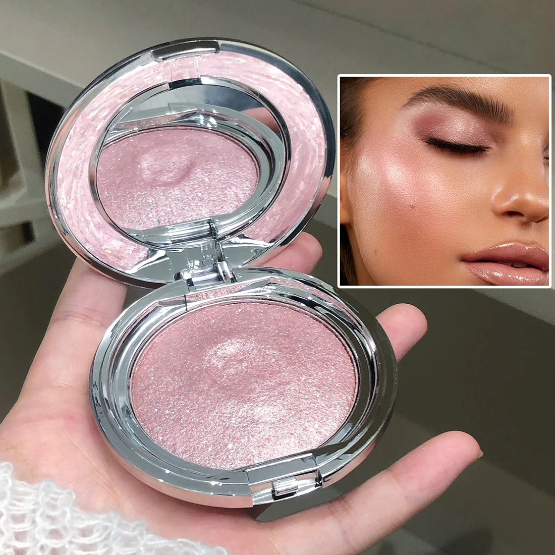 Highlighters Makeup Palettes,G - đánh giá và giá Body Shimmer Lotion