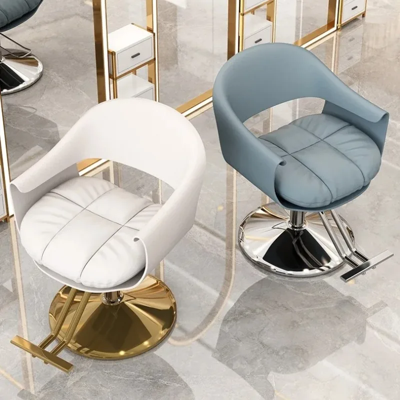 Silla de Barbero de Diseño Elegante, Moderna, Clásica, Hidráulica, para Salón de Belleza, Silla de Barbero Profesional