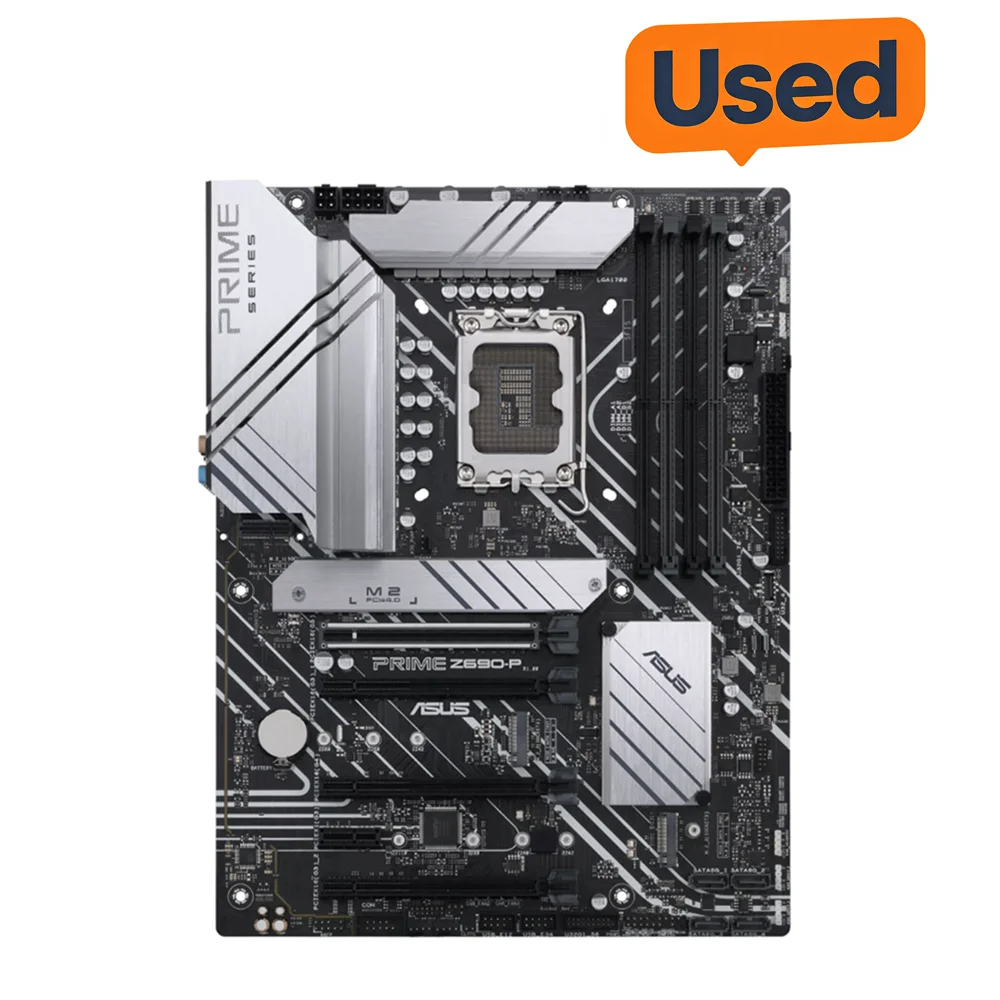 ASUS PRIME Z690-P DDR5 Motherboard LGA 1700 Socket ATX Intel Z690 Chipset for Gaming And PC Building