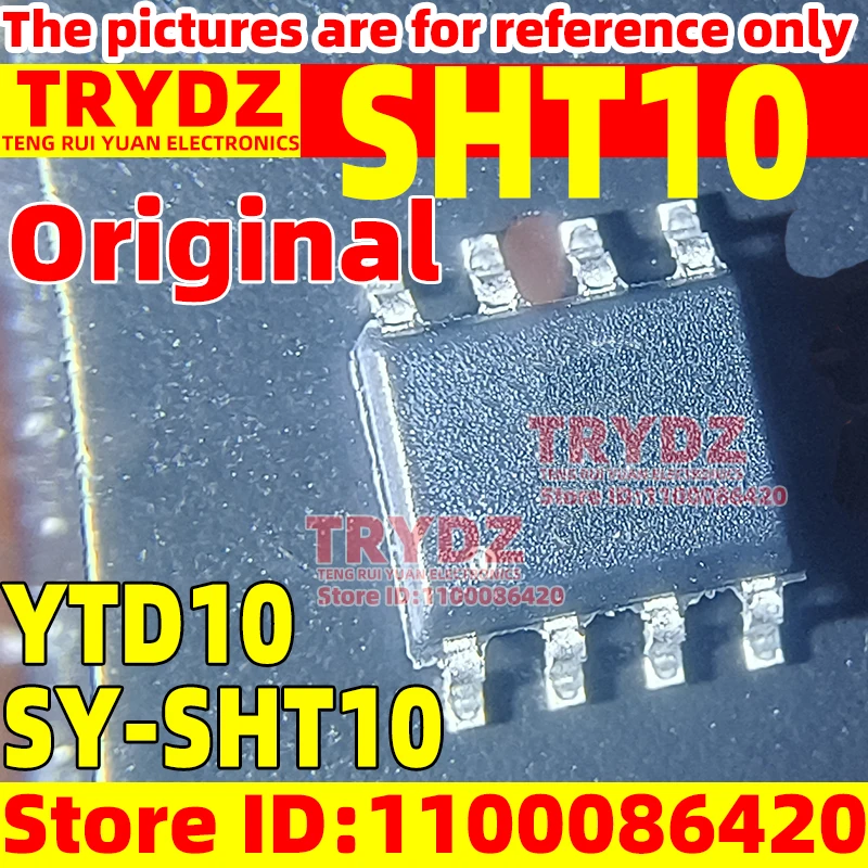 5-1pcs Original New YTD10 SY-SHT10 replace SHT10 Temperature and humidity sensor chip IC